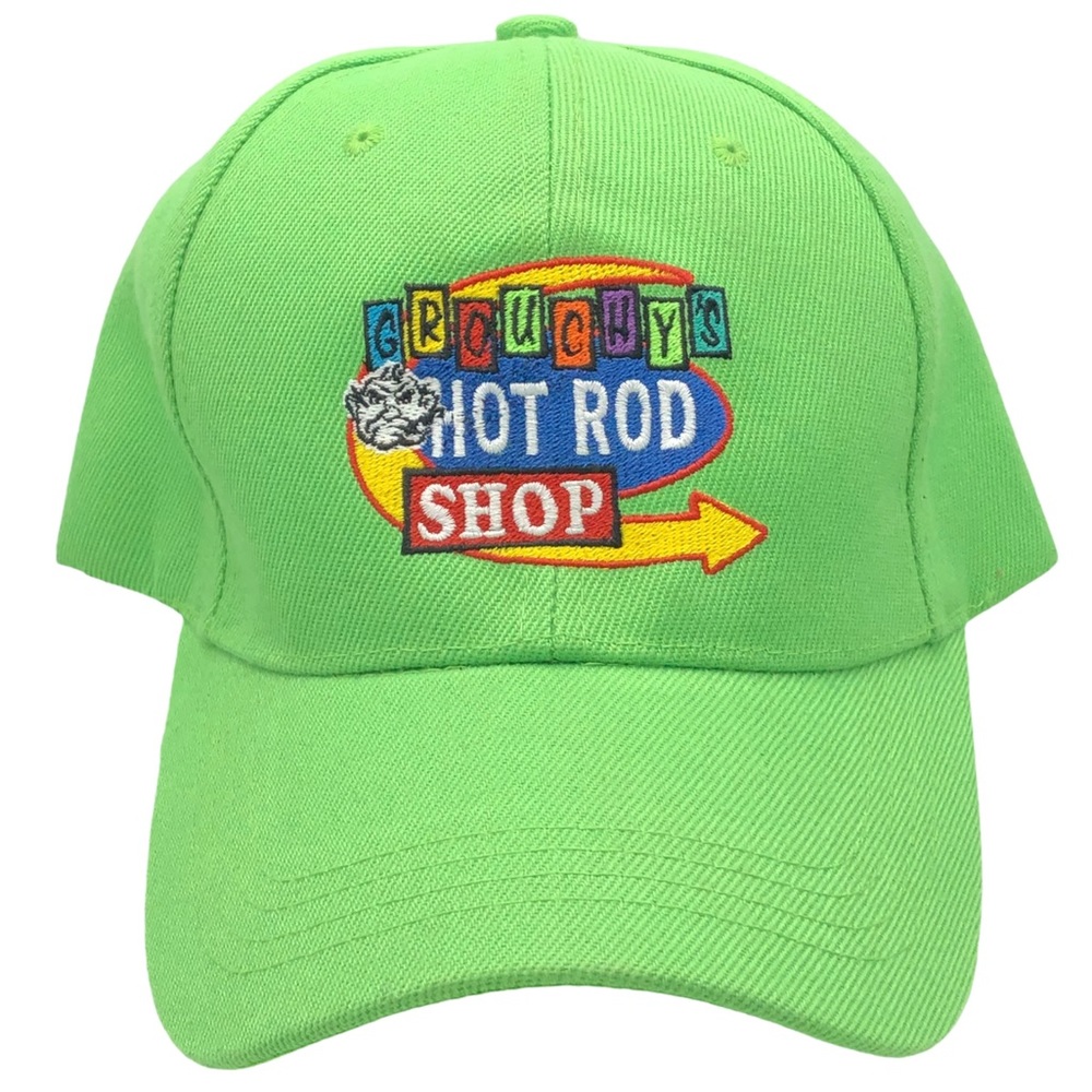 Grouchyโs Hot Rod Shop SnapBack Hat Baseball Cap